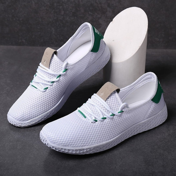 shoes man adults Lace-up high quality Breathable Male footwear Sneakers light Large size youth Selling trend casual shoes